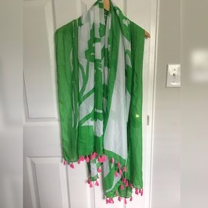 NWOT Lilly For Target Boom Boom Scarf Cover-up